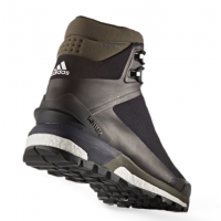 Ботинки зимние Adidas черно-коричневые